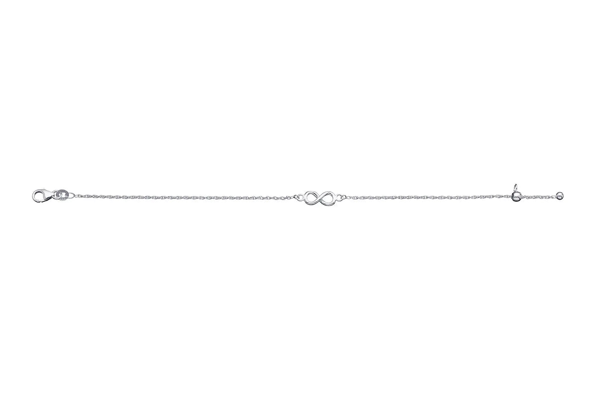 Sterling Silver Rope Fancy Bracelet