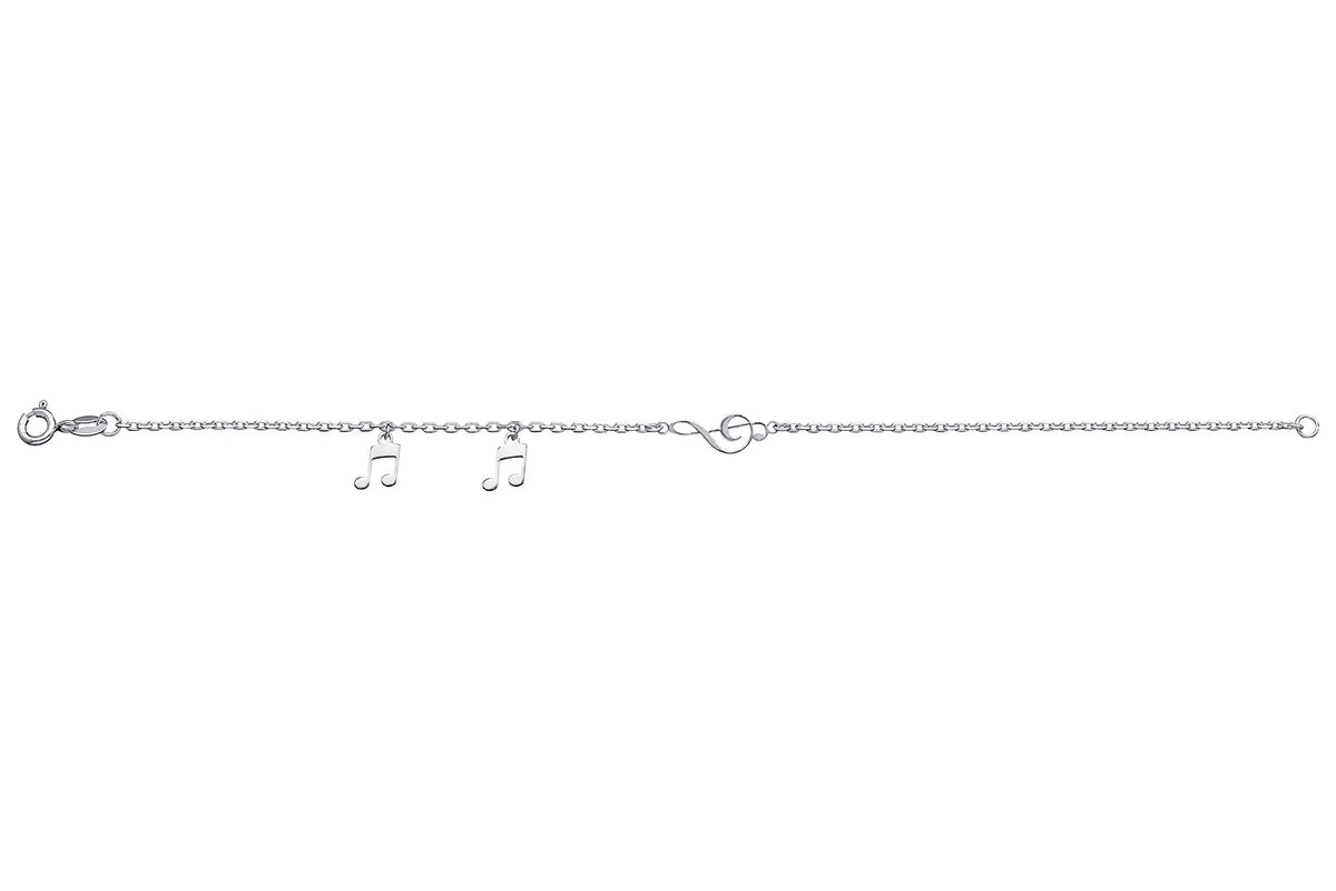 Sterling Silver Musical Bracelet