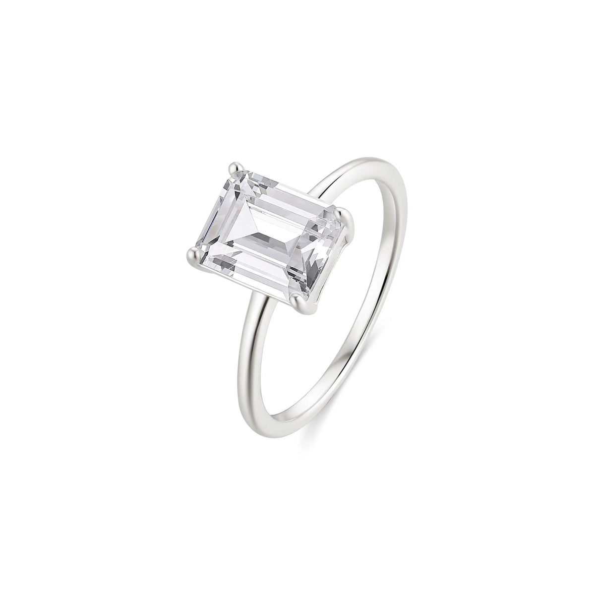 Sterling Silver Cubic Zirconia Ring – SR050C