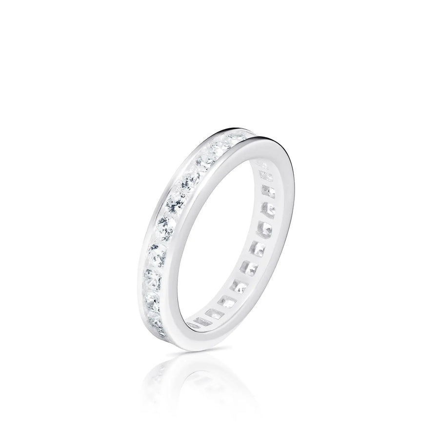 Sterling Silver Cubic Zirconia Ring – SR147C