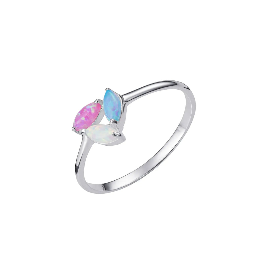 Sterling Silver Opal Ring